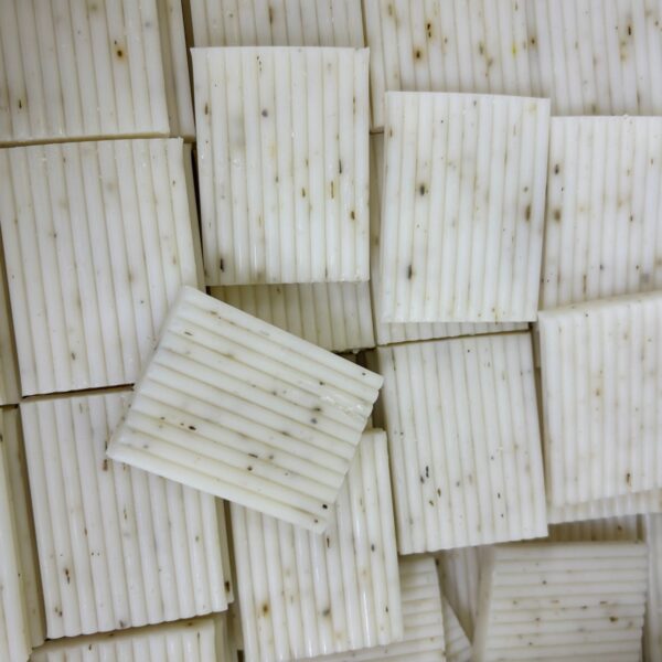 Otlu Şerit Desenli Dikdörtgen Sabun